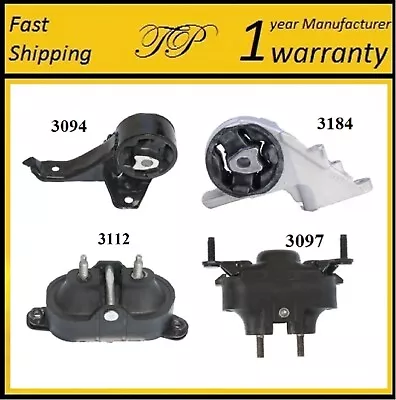 4 PCS Motor & Trans. Mount For 2005-2006 Pontiac G6 3.5L - AUTO TRANS • $113.86