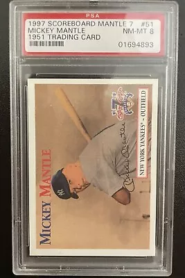 Mickey Mantle Psa 8  • $500