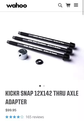 Wahoo Kickr Snap Adapter Thru Axles • $70