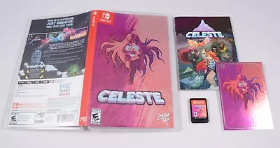 CELESTE COMPLETE Foil Cover 2018 Authentic Nintendo Switch Limited Run • $69.95