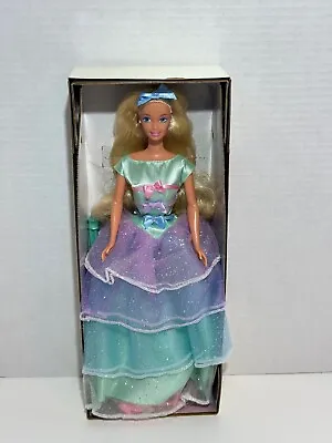 New Vintage 1997 Spring Tea Party Barbie Mattel Avon Exclusive Blonde  • $13.50