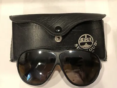 Suncloud Iski Vintage Sunglasses Black • $134.99