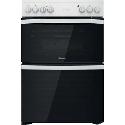 £464 • Buy Indesit ID67V9KMW/UK Electric Cooker With Double Oven - White
