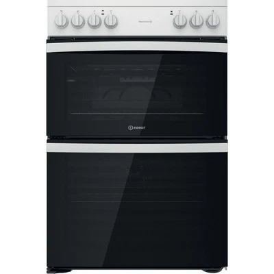 £464 • Buy Indesit ID67V9KMW/UK Electric Cooker With Double Oven - White
