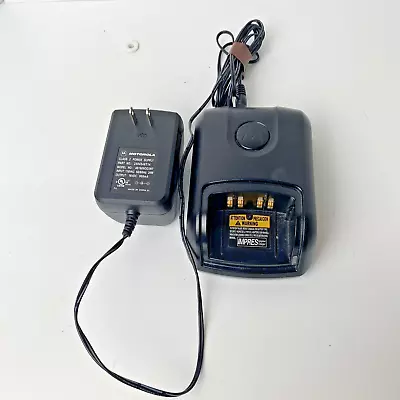 Motorola IMPRES Rapid Charger WLPN4199B For HT750 Handheld 2-Way Radio Tested • $33.90