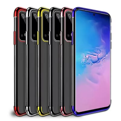 For Samsung Galaxy S8 Plus S7 Edge S10 PlusS9 Silicone Gel Shockproof Case Cover • £1.99