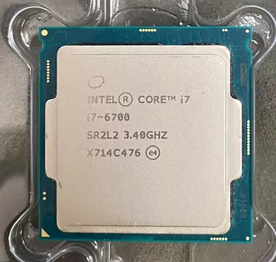 Intel I7 SR2L2 I7-6700 3.40GHz 8M Cache Socket 1151 Quad Core Processor / CPU • £49.99