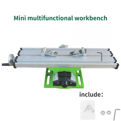 Mini Slide Table For Bench Drill Worktable Milling Machine Compound Kit Drilling • $71.23