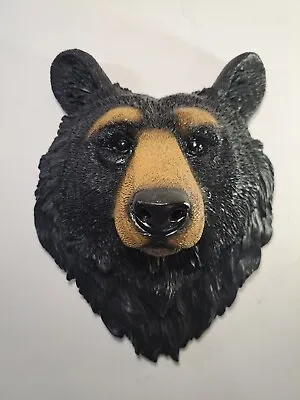 Black Bear Head Wall Mount Decoration Resin 3D Lodge Cabin • $33.25