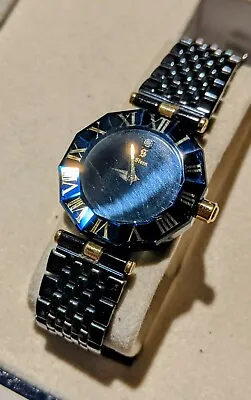 H. Stern Watch Sapphire Collection Blued Steel 12 Sided  • $689.88