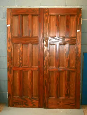 WE HAVE 100S OF DOORS FOR SALE IN OUR EBAY SHOP Pair Double Oak Veneer Ref 252A • £300