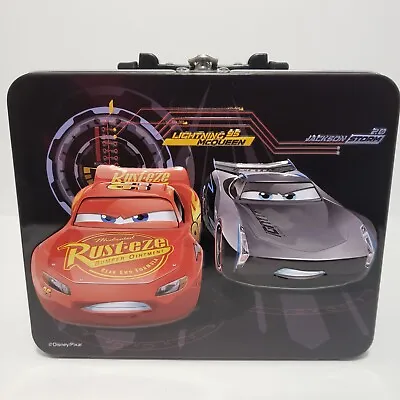 Disney Pixar Cars Lunch Box Run With Handle & Puzzle Lightning McQueen & Storm • $29.99