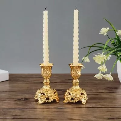 £44.21 • Buy Candle Holder Candlestick Stand Matching Ornaments Home Modern Metal Decorations