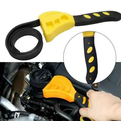 Adjustable Oil Filter Wrench With Nonslip Strap For Easy Removal Tool Prof • $13.83