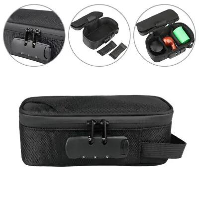£12.63 • Buy Smell Proof Stash Bag Carbon Lined Stash Bag Lock Discreet Secure Rolling Box