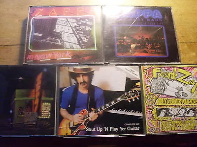 Frank Zappa [10 CD] Playground +Shut Up Play Guitar + New York + Jazz + BestBand • £54.48