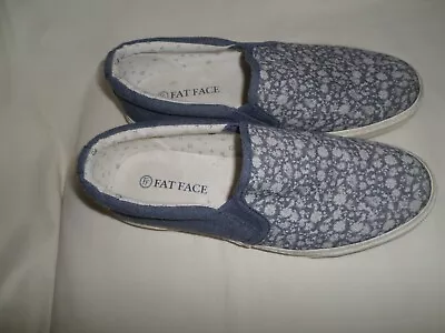 Womens Fat Face Shoes Plimsoll Size 6 • £7.99