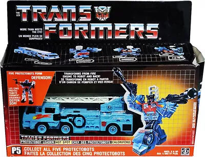 Transformers Protectobot: Hot Spot Takara Vintage G1 1986 New! NISB AFA IT! • $999