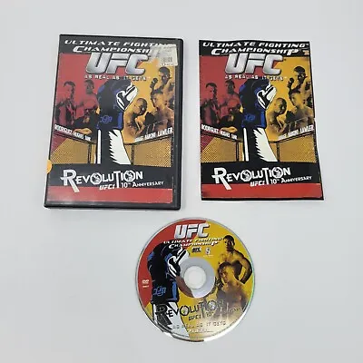 UFC 45 Revolution DVD MMA 10th Anniversary Cage Fighting Ultimate Fighting  • $7.35