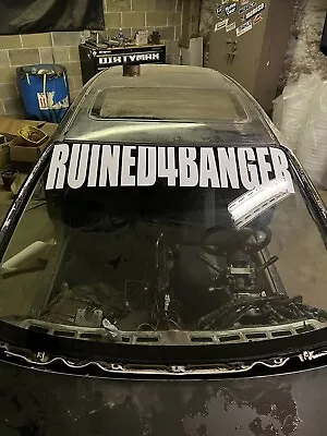 Ruined4banger Sticker Vinyl Car Truck Decal Window Banner Graphics Lettering 38  • $68.35