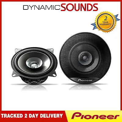 PIONEER 380W TOTAL 4 INCH 10cm DualCone CAR DOOR/SHELF COAXIAL SPEAKERS NEW PAIR • £17.99