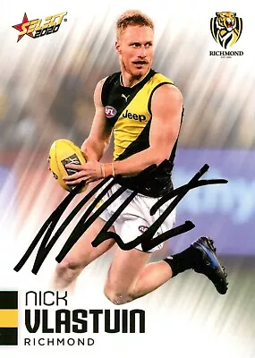 $14.99 • Buy ✺Signed✺ 2020 RICHMOND TIGERS AFL Premiers Card NICK VLASTUIN