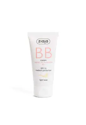 Ziaja Bb Cream For Normal Dry & Sensitive Skin - Light Tone 50 Ml OFFICIAL UK • £9.83