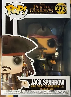 Funko Pop! Disney 273 Jack Sparrow Pirates Of The Caribbean  Dead Men  Hot Topic • £47.68