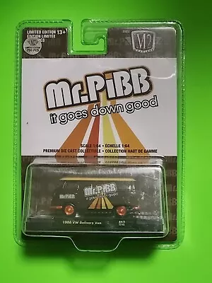 M2 Machines CHASE Mr. Pibb 1960 VW DELIVERY VAN Limited Edition 750 Cars New • $29.99