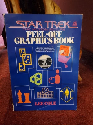 $15 • Buy STAR TREK The Motion Picture Label Sticker Book Album Unused