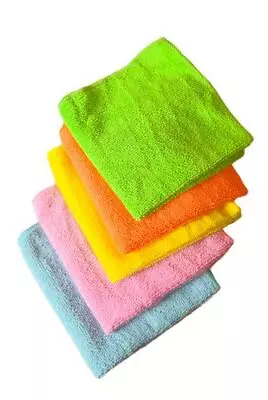 Microfibre Dish Kitchen Cleaning Cloths Tea Towels Cloth Pack Absorbent Pk4/pk5 • £6.50