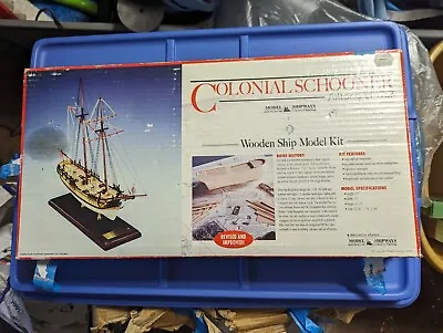 Model Shipways Colonial Schooner Sultana Ship Model Kit • $40