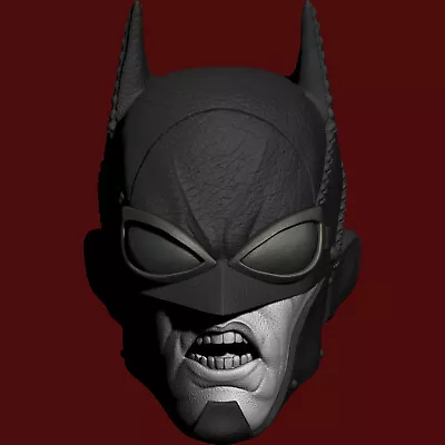 Batman Leatherwing Ver C 1:6 Scale Custom Unpainted Head 12  Action Figure • $19.90