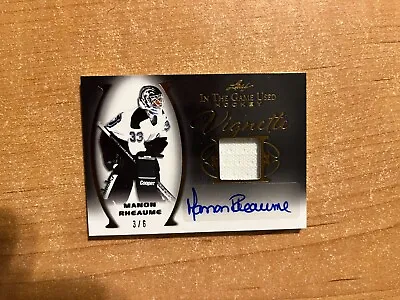 2023 Leaf ITG Used - Manon Rheaume - Gold Vignette Auto Relic #d 3/6 • $60