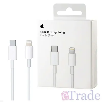 $29 • Buy GENUINE Apple USB-C To Lightning Data Sync Cable Charger For IPhone 13 13 Pro 