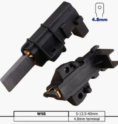£21.99 • Buy Zanussi Washing Machine Washer Dryer Motor Carbon Brushes Set Of 2