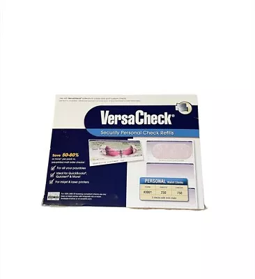 VersaCheck Security Personal Check Refills: Form #3001 250 Sheets • $41.95