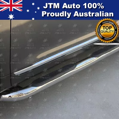 Side Steps 3  Running Board Stainless Steel Suitable For Toyota Kluger 2007-2013 • $287.10