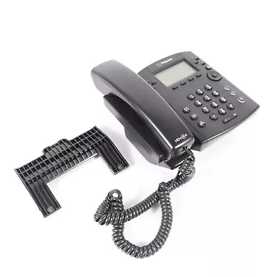 Lot Of 3 Polycom VVX 300 IP 6 Line Business Phone 2201-46135-0001 VVX300 POE • $39.99