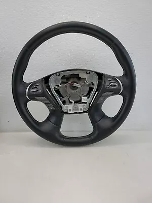 2016 - 2020 Infiniti Qx60 Steering Wheel Black Leather 48430-9nf5a Oem 16-20 • $72.07