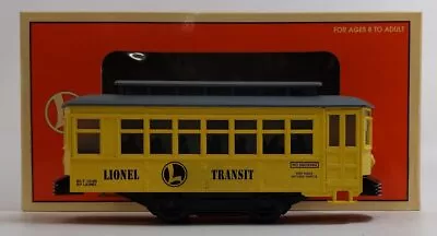 Lionel 6-18431 O Gauge Lionel Transit Trolley Car LN/Box • $59.99