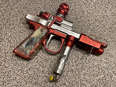 Racegun Autococker Painball Marker Dust Red/Silver • $1200