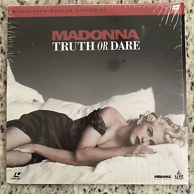 Still In Shrink! MADONNA TRUTH OR DARE! Laserdisc! Documentary! Blond Ambition • $19.95