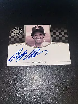 Rusty Wallace 2009 Press Pass Legends Autograph Card  • $8