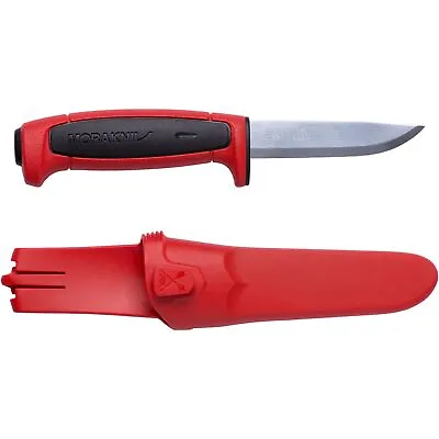 New Mora Basic 511 Fixed Blade Red Fixed Blade Knife M-12772 • $14.05