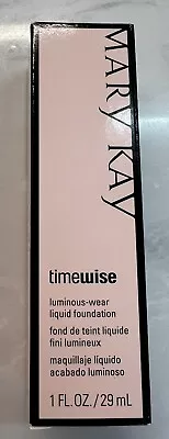 Mary Kay Timewise Luminous-Wear Liquid Foundation Ivory 4 - 038699 -New In Box • $12