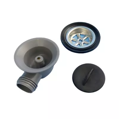 Camec Caravan Sink Plug Waste Kit For 45mm Sink 90 Degree Hole Motorhome Camping • $30