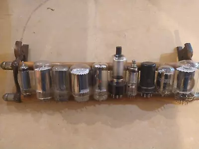 10 Steampunk Vacuum Tubes.  For Art. Tested NG.  0624 • $7.99