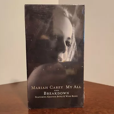 NEW VINTAGE 1998 Mariah Carey VHS My All / Breakdown Sony Factory Sealed RARE!  • $21.96