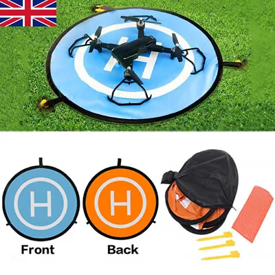 55/75cm Quality Helicopter Landing Pad RC Drone Mat Helipad Unmanned Aerial • £8.99